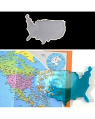 Epoksi ve Beton Silikon Kalıp - Kıtalar ABD -Kod:286