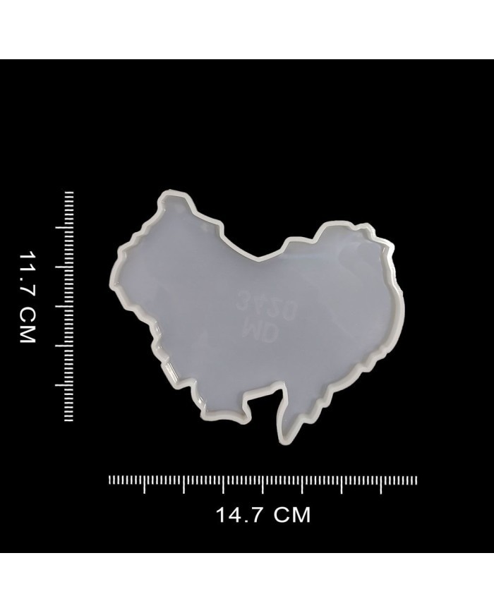 Epoksi ve Beton Silikon Kalıp - Okyanusya -Kod:292