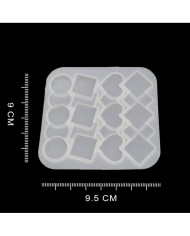 4'Lü Toka Epoksi Silikon Kalıp Seti -Kod:259set