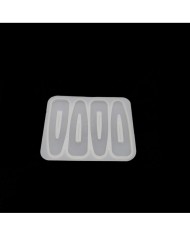 4'lü Toka Epoksi Silikon Kalıp Seti -Kod:263set