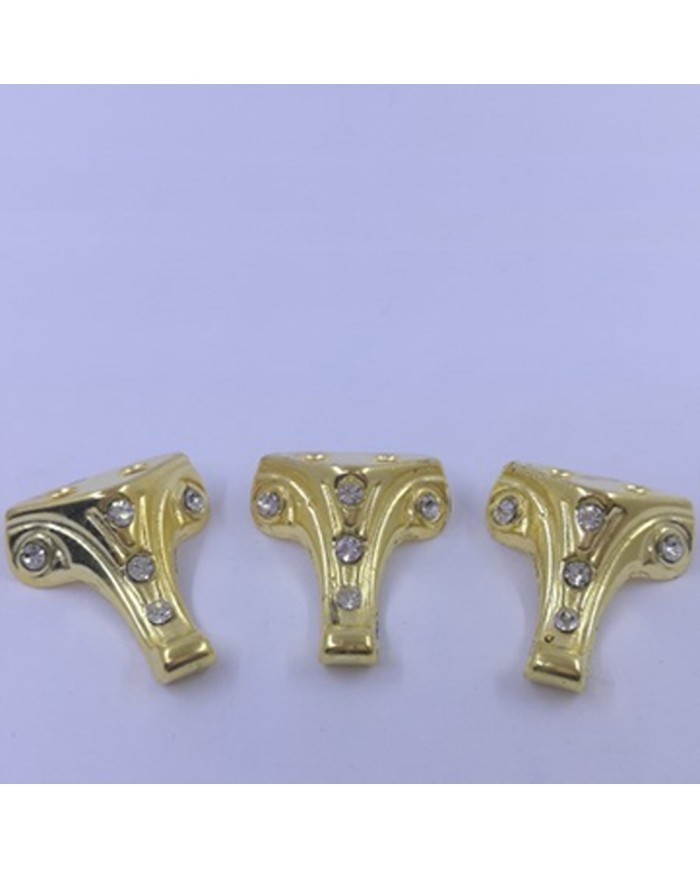 Epoksi Tepsi Tesbih Kutusu Ayakları - Gold