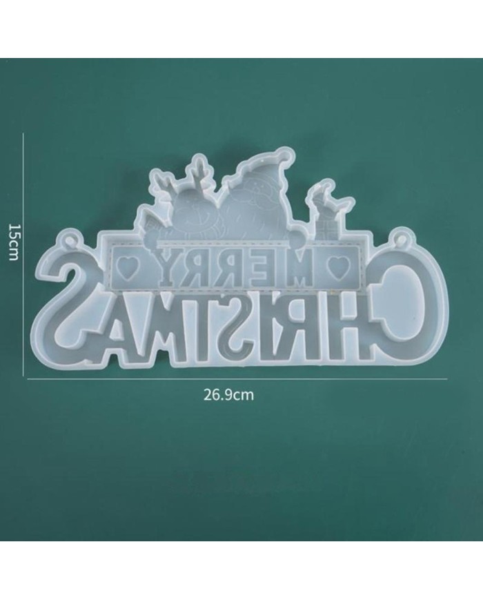 Yılbaşı Epoksi Kalıbı  -Kod:296