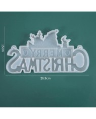 Yılbaşı Epoksi Kalıbı  -Kod:296