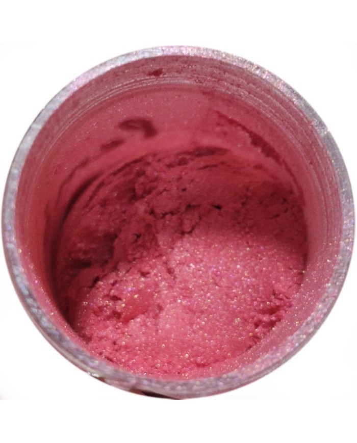 Sedef Pigment Metalik Toz Boya - Pembe - 5 Gr
