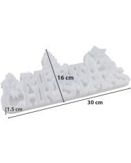 Yılbaşı Epoksi ve Beton Kalıbı  -Kod:298