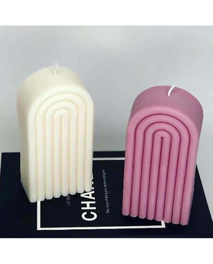 Dekoratif Epoksi Beton ve Mum Kalıbı - Kod: 274