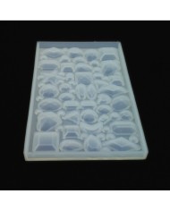 Geometrik Şekilli Takı Silikon Kalıbı -Kod:362