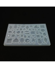 Geometrik Şekilli Takı Silikon Kalıbı -Kod:362