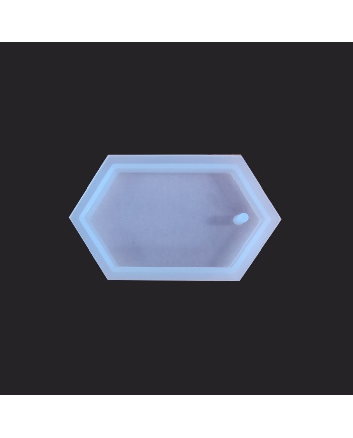 Altıgen Kolye Reçine Epoksi Kalıp -Kod:51