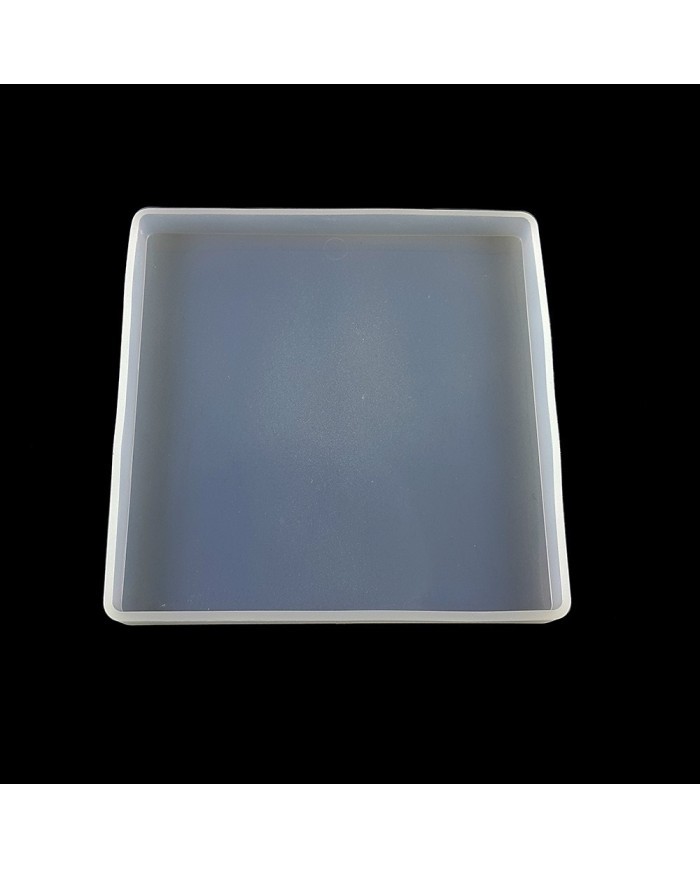 Kare Bardak Altı Dört dörtlük - Epoksi ve Beton Kalıbı-Kod:323
