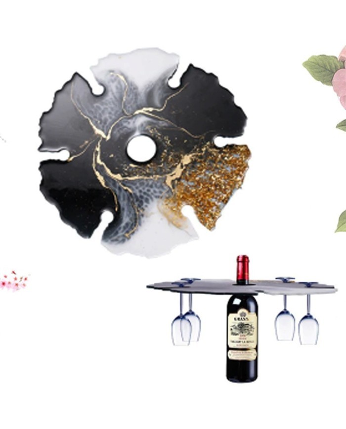 Şaraplık ve Kadehlik Silikon Kalıp -Kod:331