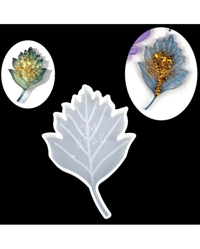 Reçine Epoksi Bardak Altı Yaprak Model -Kod:355