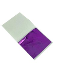 5 Adet Yaprak Varak - Varak Kağıt-Mor