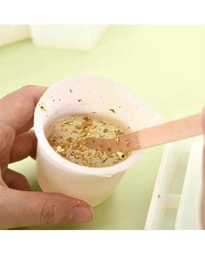 5 Adet Yaprak Varak - Varak Kağıt-Kırmızı