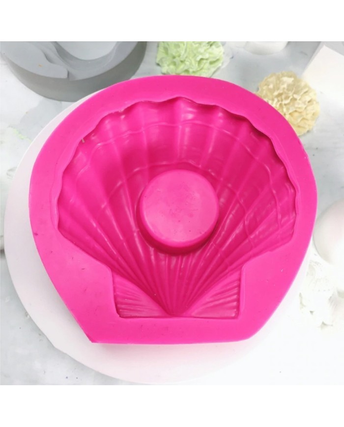 İstiridye Taş Saksı Sedef Kalıbı