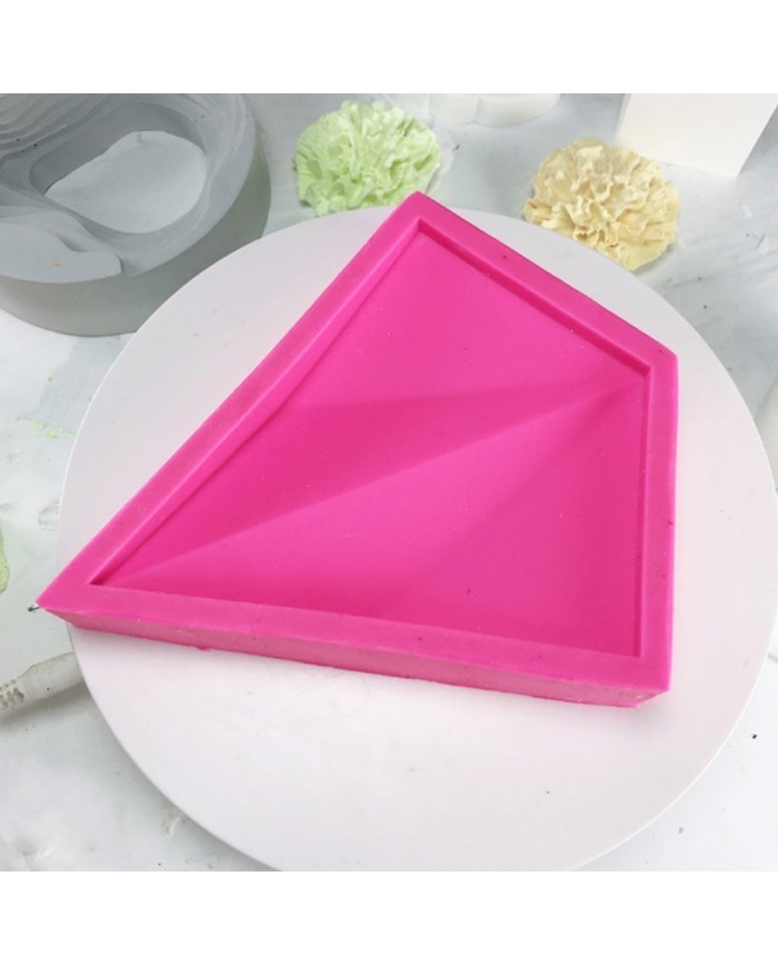 Havuç Dilimi Deseni Beton Kalıbı