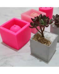 Saksı Beton Kalıbı - Kare