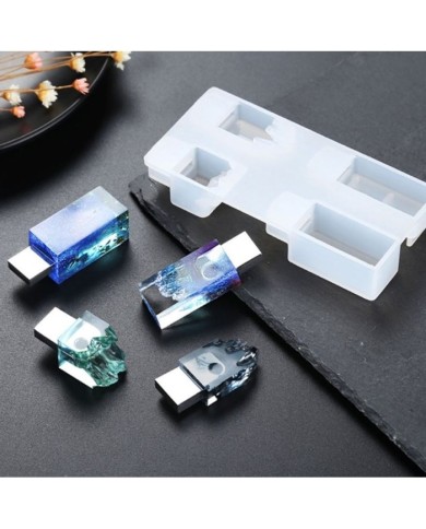 1 Adet 16 gb USB Reçine Epoksi Kalıbı - Flash Kalıbı - Kod:930