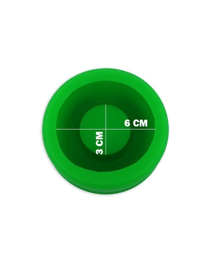 Yuvarlak Tealight Mumluk Silikon Kalıbı