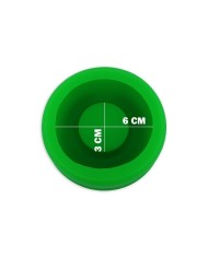 Yuvarlak Tealight Mumluk Silikon Kalıbı