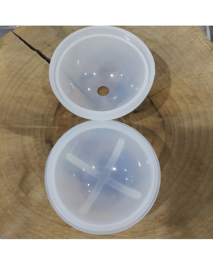 Küre Epoksi  Ve Mum Kalıp 60mm - 14