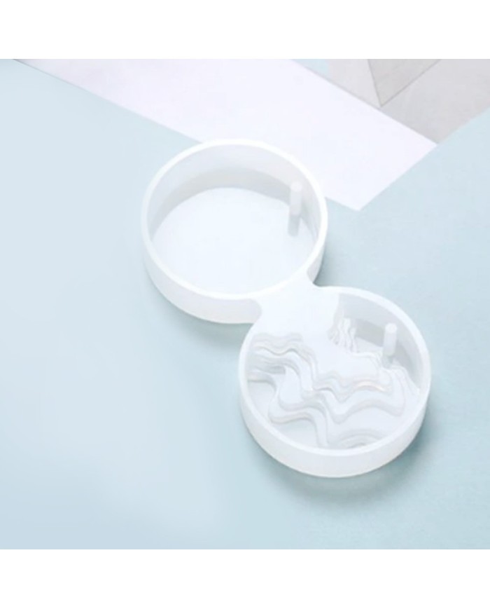 Kolye Reçine Epoksi Kalıbı - Yuvarlak -Kod:923