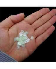 Epoksi Süsleme Pulu - Fosforlu Çiçek Yeşil