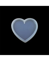 Kalp Magnet Reçine Epoksi Kalıbı - TM4