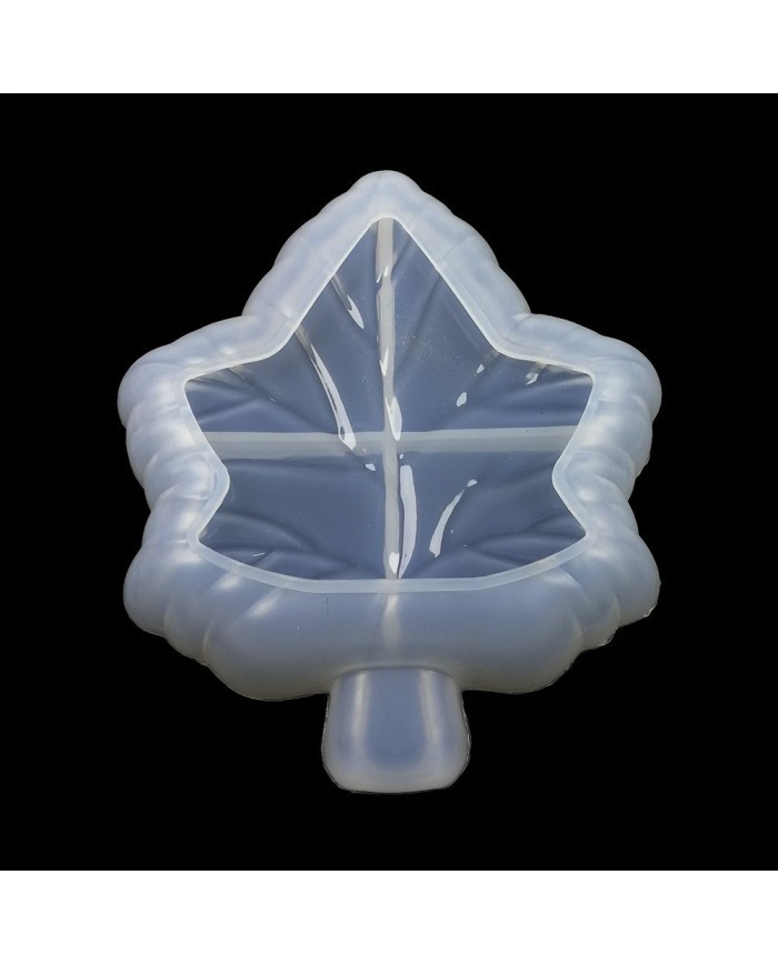 Yaprak Çerezlik 14.50cm- Reçine Epoksi ve Beton Kalıbı -Kod:946