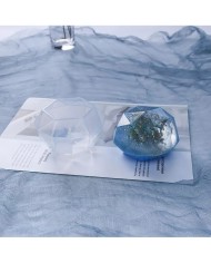 Altıgen Şekilli - Reçine Epoksi ve Mum Kalıbı 6.5 cm -Kod:1015