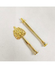 Kek Stant Aparatı Çini Desenleri Gold