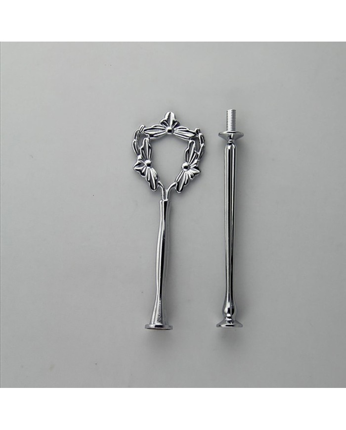 Kek Stant Aparatı Üç Yaprak Nikel Gümüş