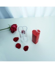 Mika Mum Kalıbı - Kalp Model Mum Kalıbı - 111