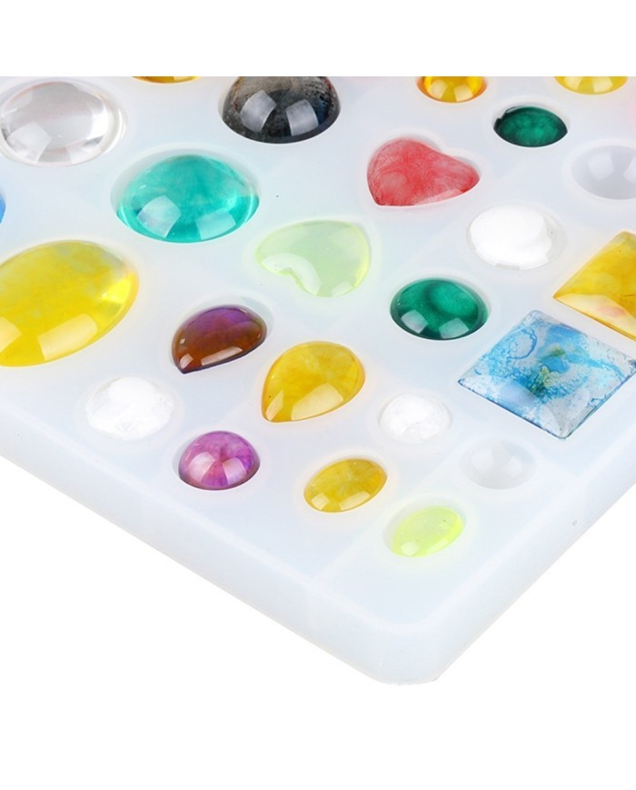 EPOKSİ REÇİNE ÇOKLU SİLİKON TAKI KALIBI - 221