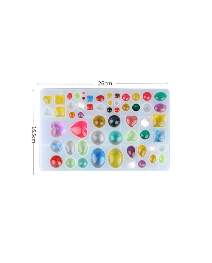 EPOKSİ REÇİNE ÇOKLU SİLİKON TAKI KALIBI - 221