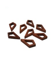 Ahşap eskitme Kolye ucu