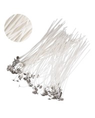 Mum Fitili Hazır Kopçalı -12 Cm - 10 Adet