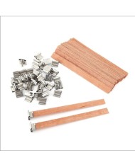 Ahşap Mum Fitili 5 Adet