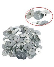 Mum Fitil Ayağı ve Kopçası - Çıt Çıt 50 Adet