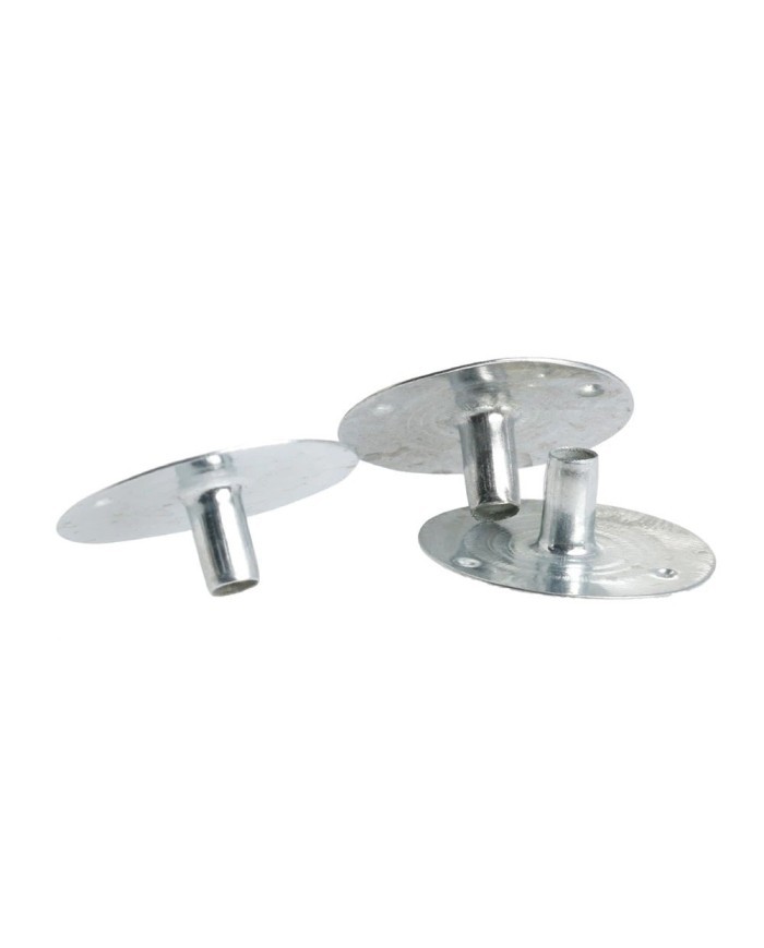 Mum Fitil Ayağı ve Kopçası - Çıt Çıt 50 Adet