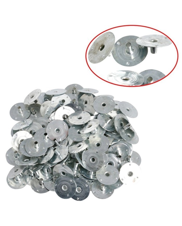 Mum Fitil Ayağı ve Kopçası - Çıt Çıt 500 Adet