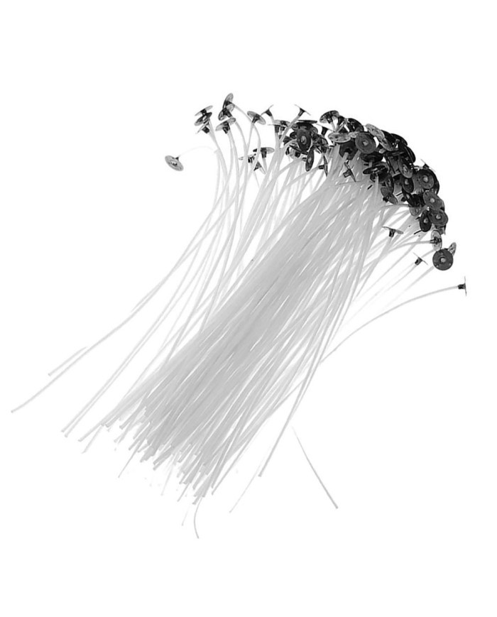 Mum Fitili Hazır Kopçalı 500 Adetli Paket 12 Cm