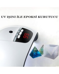Epoksi Reçine Kurutucu - Beyaz Renk - 54W