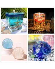 Jel Mum, Mum Jeli, Şeffaf Mum 15 Kilogram