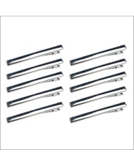 Gümüş Saç Tokası - 10 Lu Set