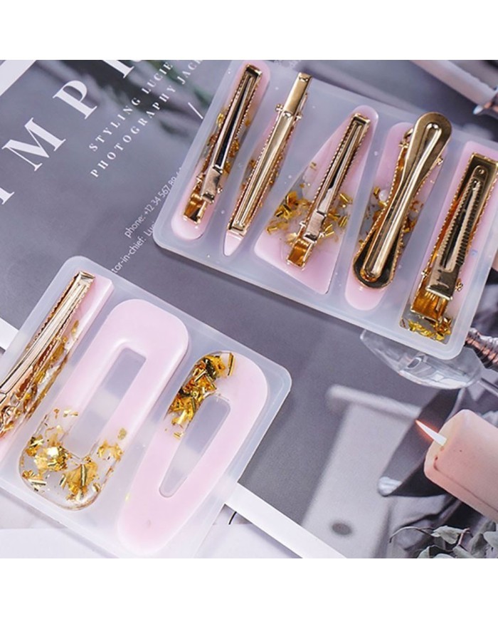 Gümüş Saç Tokası - 10 Lu Set