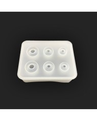 Çoklu Damla Boncuk Reçine Epoksi Kalıbı - Büyük -Kod:248