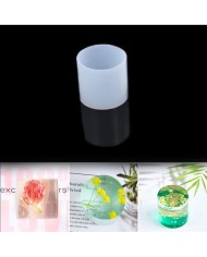 5x5 Silindir Epoksi , Beton ve Mum Silikon Kalıbı -Kod:947