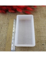 Dikdörtgen Reçine Epoksi,Mum,Sabun ve Beton Kalıbı 8 cm -Kod:58