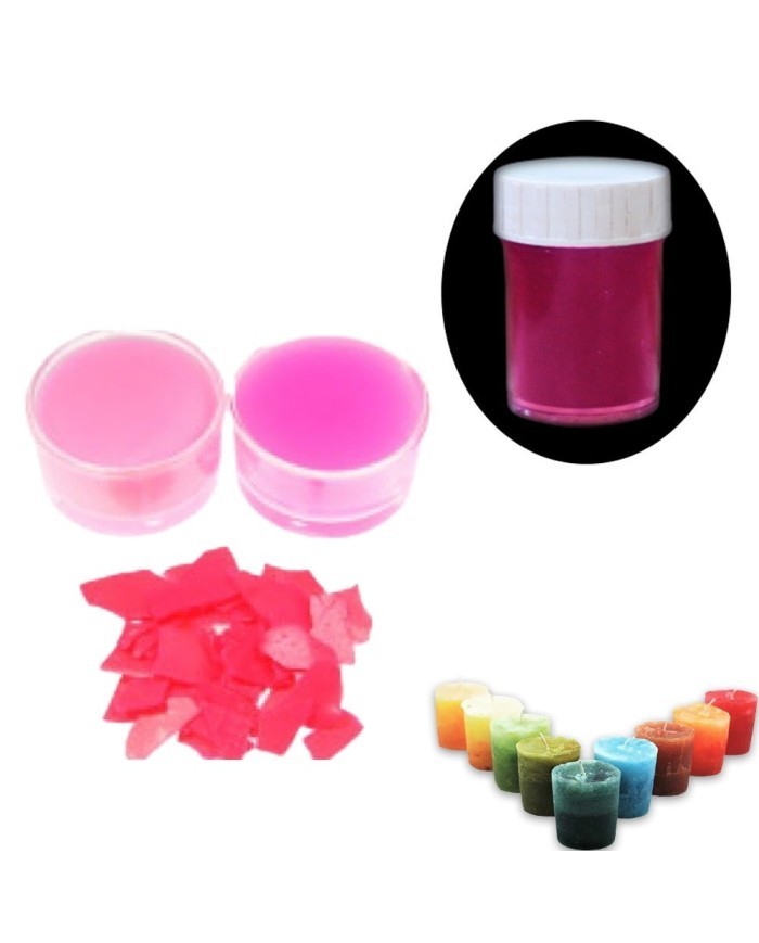 Toz Mum Boyası - Pembe 10Gr